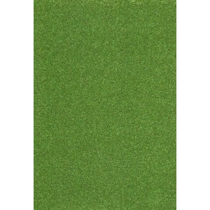 Moosgummi - pěnovka glitrová A4, zelená
