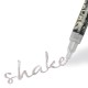 Graph'it Shake popisovač, 3mm - Glitrová stříbrná