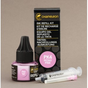 AKCE - Chameleon inkoustová náplň, 25ml - Peony Pink, PK4