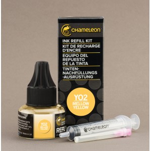 AKCE - Chameleon inkoustová náplň, 25ml - Mellow Yellow, YO2