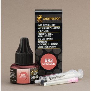AKCE - Chameleon inkoustová náplň, 25ml - Cinnamon, BR3