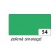 Barevný karton A4, 220g/m2 - smaragdová