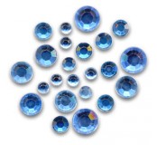Akrylové kamínky 300 ks - modré