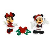 Dekorační knoflíky Disney Mickey and Minnie