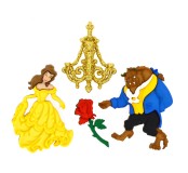 Dekorační knoflíky Disney Beauty and the Beast