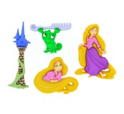 Dekorační knoflíky Disney Rapunzel