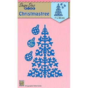 Výsekový nůž - Christmas tree & baubles