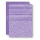 Potištěný oboustranný papír A4 Purple Flowers