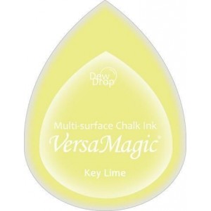 Razítkovací polštářek s křídovou barvou VersaMagic - Key Lime