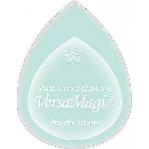Razítkovací polštářek s křídovou barvou VersaMagic - Aquatic Splash