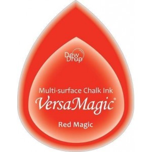 Razítkovací polštářek s křídovou barvou VersaMagic - Red Magic