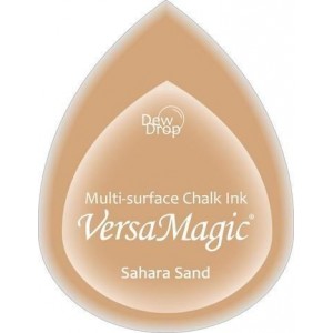 Razítkovací polštářek s křídovou barvou VersaMagic - Sahara Sand