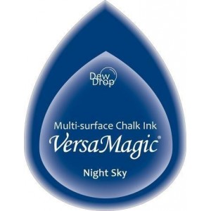 Razítkovací polštářek s křídovou barvou VersaMagic - Night Sky