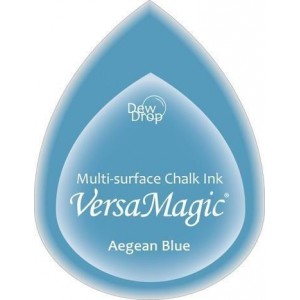 Razítkovací polštářek s křídovou barvou VersaMagic - Aegean Blue