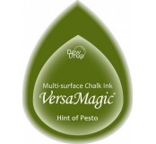 Razítkovací polštářek s křídovou barvou VersaMagic - Hint of Pesto