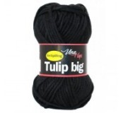 Vlna Tulip big - černá