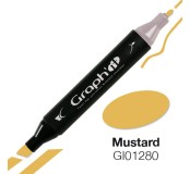 Graph'it oboustranný alkoholový popisovač - Mustard