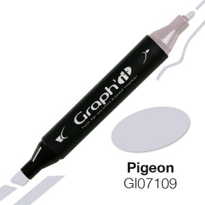 Graph'it oboustranný alkoholový popisovač - Pigeon