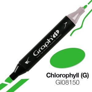 Graph'it oboustranný alkoholový popisovač - Chlorophyll
