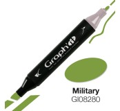 Graph'it oboustranný alkoholový popisovač - Military