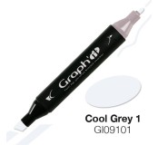 Graph'it oboustranný alkoholový popisovač - Cool Grey 1