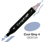 Graph'it oboustranný alkoholový popisovač - Cool Grey 4