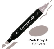 Graph'it oboustranný alkoholový popisovač - Pink Grey 4