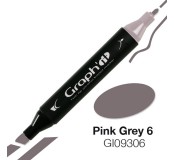 Graph'it oboustranný alkoholový popisovač - Pink Grey 6