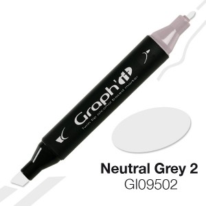 Graph'it oboustranný alkoholový popisovač - Neutral Grey 2