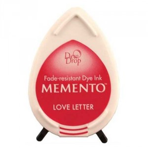 Razítkovací polštářek Memento Dew Drop - Love Letter
