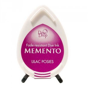 Razítkovací polštářek Memento Dew Drop - Lilac Posies