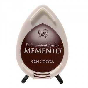 Razítkovací polštářek Memento Dew Drop - Rich Cocoa