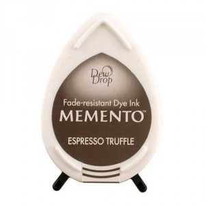 Razítkovací polštářek Memento Dew Drop - Espresso Truffle