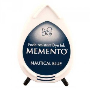 Razítkovací polštářek Memento Dew Drop - Nautical Blue