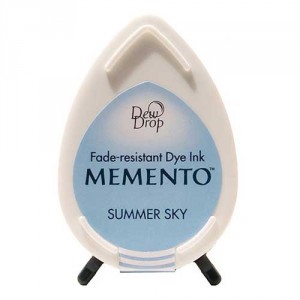 Razítkovací polštářek Memento Dew Drop - Summer Sky