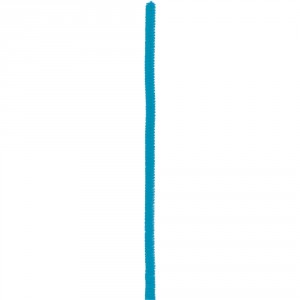 Chlupatý drátek bal.10 ks - pr. 8 mm, 50 cm, barva světle modrá
