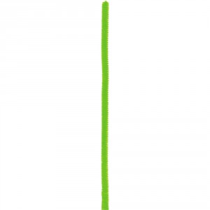 Chlupatý drátek bal.10 ks - pr. 8 mm, 50 cm, světle zelená