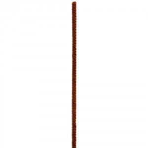 Chlupatý drátek bal.10 ks - pr. 8 mm, 50 cm, barva středně hnědá