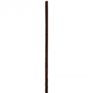 Chlupatý drátek bal.10 ks - pr. 8 mm, 50 cm, barva tmavě hnědá
