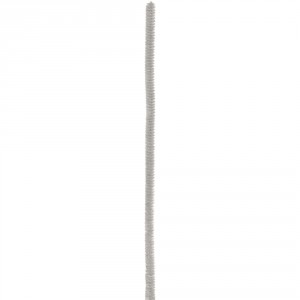 Chlupatý drátek bal.10 ks - pr. 8 mm, 50 cm, barva šedá