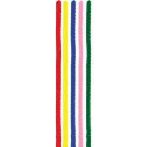 Chlupatý drátek bal.10 ks - pr. 8 mm, 50 cm, mix barev
