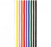 Chlupatý drátek bal.10 ks - pr. 8 mm, 50 cm, mix barev