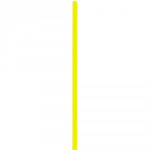 Chlupatý drátek bal.10 ks - pr. 8 mm, 50 cm, barva žlutá