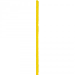 Chlupatý drátek bal.10 ks - pr. 8 mm, 50 cm, zlatožlutá