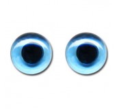 Skleněné oči, modré 12 mm