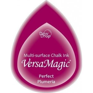 Razítkovací polštářek s křídovou barvou VersaMagic - Perfect Plumeria