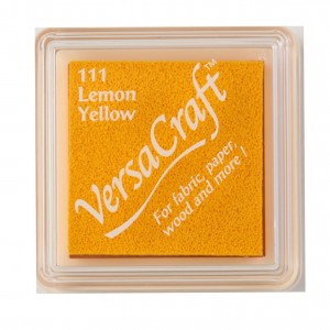 Razítkovací polštářek VersaCraft mini -  Lemon Yellow