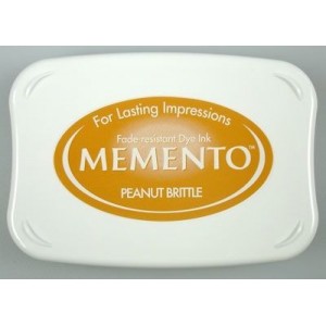Razítkovací polštářek Memento - Peanut Brittle
