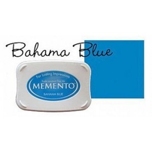 Razítkovací polštářek Memento - Bahama Blue