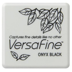 Razítkovací polštářek Versafine - Onyx Black